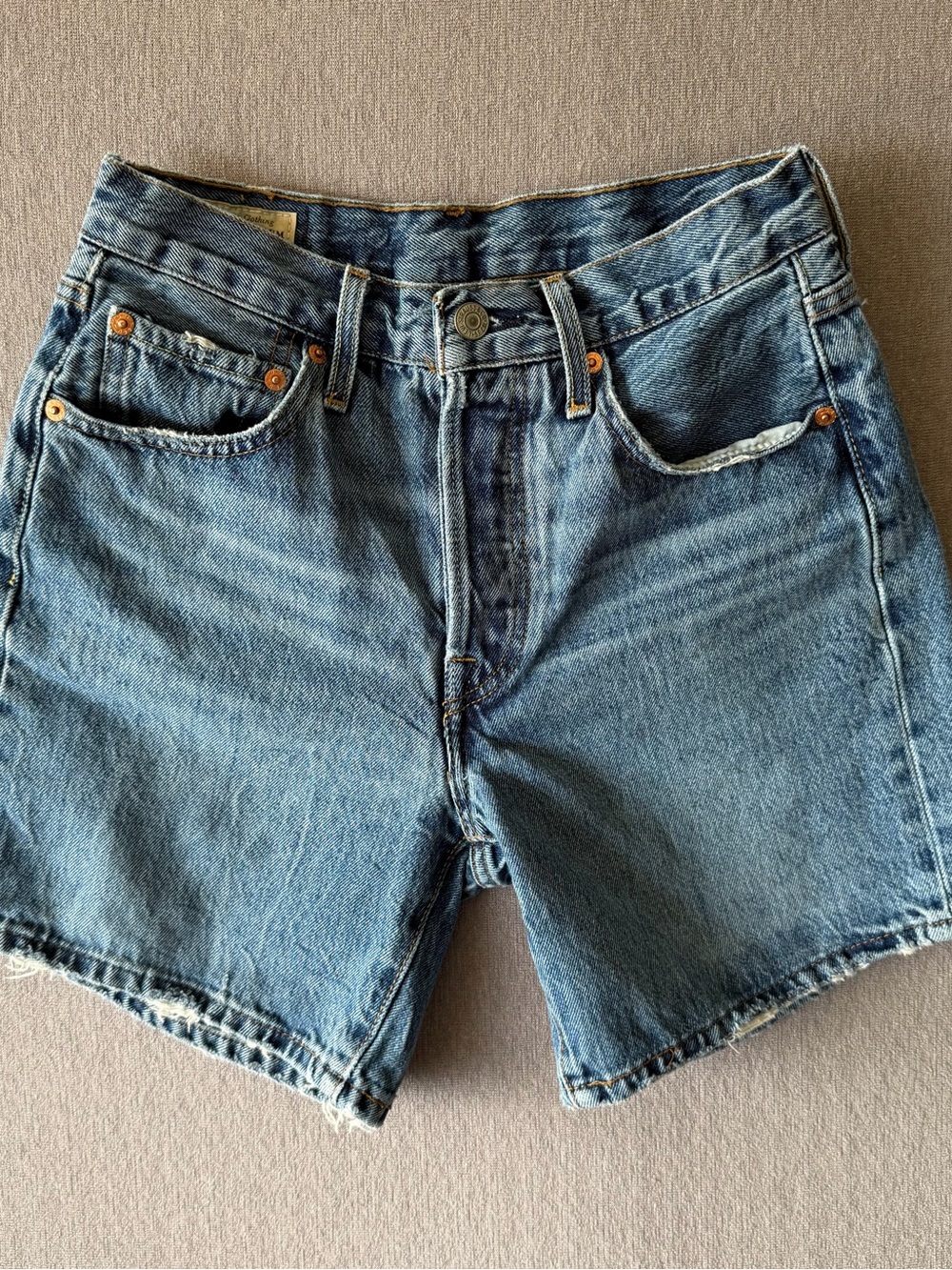 Levi's 501 Blue Denim Women's Shorts